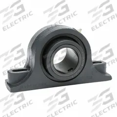 MOLINE BEARING Pillow Block Bearing: 2 11/16 in Bore, Spherical E Roller Bearing, Cast Iron, 2 Holes (MPN 29221211). Key specifications — Maximum Speed: 1,600 RPM; Mounting Bolt Size: 3/4 in; Brand: MOLINE BEARING.