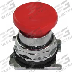 EATON Mushroom Head Push Button: 30 mm, Non-Metallic, Momentary (MPN 10250T122). Key specifications — Action: Momentary; Brand: EATON; Series: 10250T; Push Button Material Type: Non-Metallic.