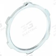 LockNut for Threaded RMC/IMC: 1 1/2 in Trade Size, Steel, Zinc Plated, IMC/RMC (MPN 1006). Key specifications — For Conduit Type: RMC; Insulated: No; Brand: RACO.