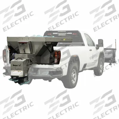 SNOWEX Tailgate Spreader: Compatible With: Truck, Broadcast, 3,120 lb Capacity - Tailgate Spreaders