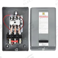 SQUARE D Definite Purpose Magnetic Motor Starter: Non-Reversing, 3 Poles, 20 A, 208-240V AC Coil (MPN 8911DPSG13V09). Key specifications — Brand: SQUARE D; Thermal Units Required: 3 Thermal Units Required (Not Included).