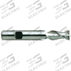 YG-1 Square End Mill: High Speed Steel, TiCN Coated, 2 Flute, 1/2" Mill Dia, 1-1/4" LOC, 3-1/4" OAL (MPN 17071HC)