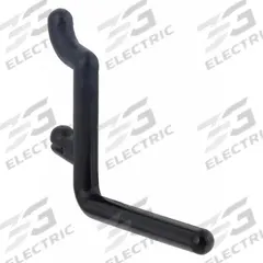 FUNCTIONAIRE Single Rod Pegboard Hook: 1/4 in Peg Hole, For 1 in Pegboard Hole Spacing, Black, 25 PK (MPN 25-FH3-4). Key specifications — Color: Black; For Tool Type: Wrenches; Locking System: Snap-On; Mounting Type: Surface; Material: Thermoplastic; Accessory Type: Straight-End Single Hook; Brand: FUNCTIONAIRE.