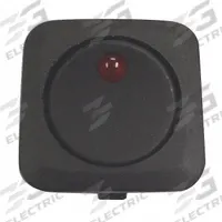 BATTERY DOCTOR Automotive Switch: Rocker Switch, SPST, 3 Connections, Off/On, Black, Black, Red LED (MPN 20550). Key specifications — Contact Form: SPST; Switch Function: Off/On; Actuator Color: Black; Stem Color: Black; Terminals: Slip Male; Features: Red LED; Mounting Style: Panel Mount; Brand: BATTERY DOCTOR.