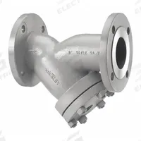 KECKLEY Y Strainer: 2 1/2 in, Flanged, Mesh, 0.0469 in Screen Size, Carbon Steel, 9 3/4 in Ht (MPN 21/22RFY-CS045P34-GBI-SA7). Key specifications — Brand: KECKLEY; Seal Material: 304 Stainless Steel; Manufacturer Part Number: 21/22RFY-CS045P34-GBI-SA7; Screen Material: 304 Stainless Steel.