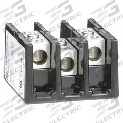 SQUARE D Power Distribution Block: Open, Lug, Lug, 14 AWG – 2/0 AWG For Line Side Wire Sizes (MPN 9080LBA362101). Key specifications — attr1361688: Surface; attr1308686: SQUARE D; attr1361672: Copper.