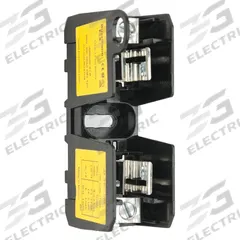 BUSSMANN Fuse Block: Open Block Design, 1 Pole, 600 V AC, Box Lug, Non-Indicating (MPN JM60030-1CR). Key specifications — Brand: BUSSMANN.
