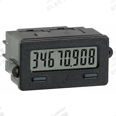 RED LION Time Meter: 50 V AC – 250 V AC, 50 V DC – 250 V DC, 0.35 in Digit Ht - Max. - Time Digital Panel Meters