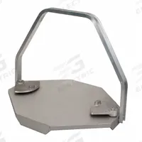APPROVED VENDOR Slump Test Base Plate: Base Plate, Base Plate, H-3640/H-3651, 5DPD8/5DPE1, 5DPD6. Key specifications — Features: Base Clamps Turn Down Over Cone Foot Lugs to Secure Entire Assembly; Product Type: Base Plate.