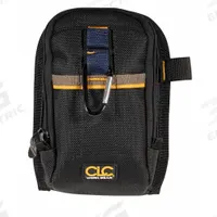 CLC Tool Pouch: For 2 in Belt Wd - Max, 9 Pockets, Black (MPN 1504). Key specifications — Closure Type: Zipper; Attachment: Belt Slot; Color: Black; Brand: CLC.