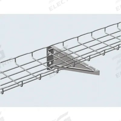 CABLOFIL Universal Bracket: 20 in Wd, Steel - Brackets for Wire Mesh Trays