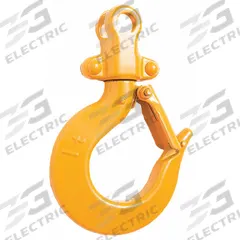 HARRINGTON Top Hook Assembly: Lever Chain Hoists, 6,000 lb Compatible Load Capacity, L5LB (MPN L5BU0301001). Key specifications — Compatible Hoist Type: Lever Chain Hoists; Product Type: Top Hook Assembly; Compatible Series: L5LB; Manufacturer Part Number: L5BU0301001; Included Components: Safety Latch.