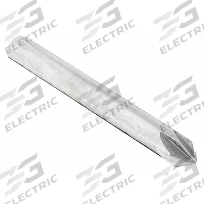 KEO Countersink: 60°, 6 Flute, 3/8 in Body Dia - Smooth-Finish Six-Flute Countersinks