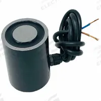 MAG-MATE Electromagnetic Lift: Continuous Duty, Round Magnet, 350 lb Max Load Capacity, 24 V DC Volt (MPN ER2-403). Key specifications — Brand: MAG-MATE; Duty Type: Continuous Duty; Includes Lifting Eye: Lifting Eye Not Included.