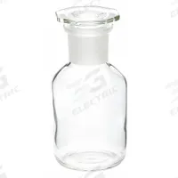 WHEATON Reagent Bottle: 250 mL, Closure Material: Glass Cap, Colorless, 10 Bottles, 72 mm Body Dia (MPN 216017). Key specifications — Brand: WHEATON; Graduated: No; Pre-Cleaned: None; Body Color: Colorless.
