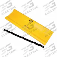 PIG Drain Seal Storage Case: 18 in Dia, 60 in Wd, 30 in Ht, 60 in Lg, Steel/Vinyl, Yellow (MPN PLR215). Key specifications — Compatible Manufacturer Part Number: PLR404; Color: Yellow; Material: Steel; Brand: PIG.