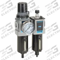 WILKERSON Filter/Regulator/Lubricator: 1/2 in NPT, 90 cfm, 250 psi Max Op Pressure, 5 micron (MPN D18-04-FLG0B). Key specifications — attr109588: D18; attr109524: WILKERSON.