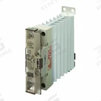 OMRON Contactors - Solid State: DIN-Rail Mounted, Phototriac, DC Output (MPN G3PE-525B-3N DC12-24). Key specifications — Brand: OMRON; Current Type: DC; Electrical Connection: Screw; Input Current: 10 mA; Input Voltage: 9.6 to 30V DC; Mounting Style: DIN Track; Output Voltage: 180 to 528V AC; Voltage/Current Type: DC Output.