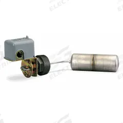 TELEMECANIQUE SENSORS Liquid Level Switch: Close On Rise, DPST-2NC, Steel (MPN 9037HG31). Key specifications — Brand: TELEMECANIQUE SENSORS; Electrical Connection Type: Screw Clamp; Float Rod Angle: 90°; Minimum Media Specific Gravity: 0.85.