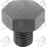 KIPP Positioning Foot w/Convex Face: External Threads, Convex, Steel, M10 Thread Size, Black Oxide (MPN K0298.2152). Key specifications — Brand: KIPP.
