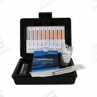 CHEMETRICS Water Quality Test Kit: Iron, 50 to 500 ppm, 50 ppm, 30 Tests (MPN K-6020A). Key specifications — Includes: Activator Solution; Range: 50 to 500 ppm; Sensitivity: 50 ppm; Test Parameters: Iron.