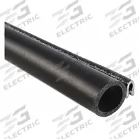 TRIM LOK INC Trim Seal: Side Bulb, 25 ft Overall Lg, PVC Outer, EPDM Bulb, 3/8 in Leg Lg (MPN 7062B3X1/16A-25). Key specifications — Standards: UL50E File MH49032; Bulb Material: EPDM; Bulb Location: Opposite Side; Brand: TRIM LOK INC; Color: Black; Outer Material: PVC; Profile Shape: Side Bulb; _Gripping Style: Single Tongue.