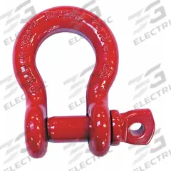 CROSBY Anchor Shackle: Anchor Shackle, 4,000 lb Working Load Limit, 1 5/16 in Compatible Sling Wd (MPN 1018464). Key specifications — Body Color: Silver; Brand: CROSBY.