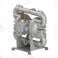 SANDPIPER Air Operated Double Diaphragm Pump: Aluminum Body, 1 in, NPT Connection, 70 gpm, SS Seat (MPN HDF1,DP2A.). Key specifications — Brand: SANDPIPER; Seat Material: SS; Check Valve Material: Santoprene.