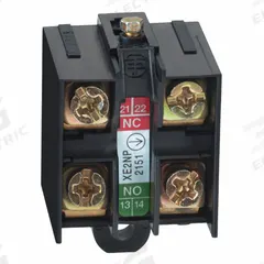 TELEMECANIQUE SENSORS Contact Block (MPN XE2NP2151). Key specifications — Brand: TELEMECANIQUE SENSORS.