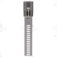 TY-RAP Cable Tie: 6 in Nominal Lg, 2 in Nominal Max. Bundle Dia., 0.28 in Wd, Silver, 100 PK (MPN TYS6-280). Key specifications — Brand: TY-RAP; Locking Style: Stainless Steel Barb; Color: Silver.