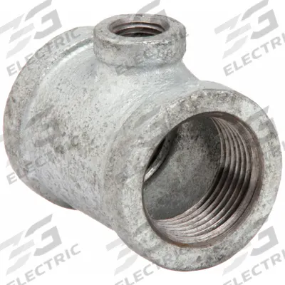 ANVIL Metal Pipe Tee: Tee (run x run x branch), 300 psi @ 150°F - Medium-Pressure Threaded Pipe Fittings