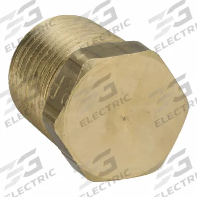 PARKER Plug: Plug, 1/4 in, NPT Threaded, 1,000 psi, 3/4 in Lg - Threaded High-Pressure Pipe Fittings