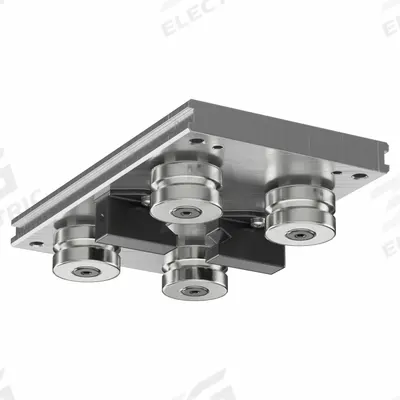 HEPCOMOTION Carriage: For 44 mm Rail Wd, Roller, GV3 Std Carriage, 35.8 mm Carriage Ht - HepcoMotion GV3 Roller Carriages