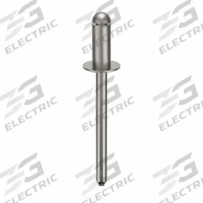 POP AVDEL Blind Rivet,1 53/73" L,0.186" dia,PK250: Inch, 1 23/32 in Overall Lg, 27/64 in Body Lg - Domed-Head Blind Rivets