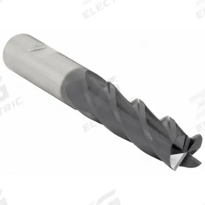 WIDIA HANITA Square End Mill: Carbide, TiAlN Coated, 4 Flute, 3/4" Mill Dia, 4" LOC - General Purpose Carbide Square End Mills