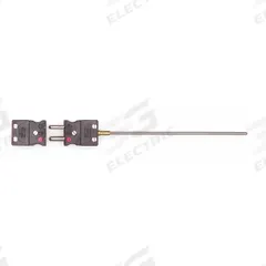 TEMPCO Thermocouple Probe: 32°F to 2,300°F /0°C to 1,260°C, Type K, Rounded Tip, 24 in Probe Lg (MPN MTA01183). Key specifications — attr1275752: 0.25 mm; attr1275763: ±2.2 °C or ±0.75 %, Whichever is Greater; attr1275765: MTA01183; attr1275769: TEMPCO.