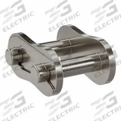 TSUBAKI Connecting Link: For Nickel-Plated Steel Roller Chains, 60, Single Strand, Steel, 5 PK (MPN 60NP C/L). Key specifications — Link Type: Connecting; Brand: TSUBAKI.