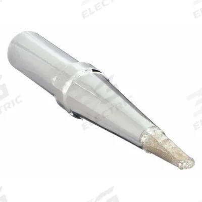 WELLER Soldering Tip: ET Series, Chisel, 2 mm W - ET Series Soldering Tips