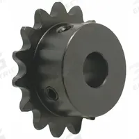 TRITAN Roller Chain Sprocket: 35, For 3/8 in Chain Pitch, 1/2 in Bore Dia, 19 Teeth, Steel (MPN 35BS19H X 1/2). Key specifications — Brand: TRITAN.