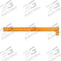 ID Wristband: No Legend, 10 in Overall Lg, 3/4 in Overall Wd, Vinyl, Orange, 500 PK (MPN V1-04). Key specifications — attr1126094: Orange.