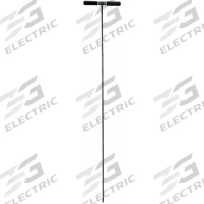 AMS Tile Probe: Steel, 3/8 in Overall Dia - Soil Probes