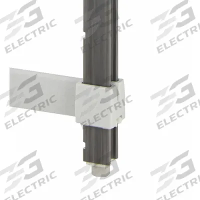 CAMBRO Post Connector: Premium, 60 in Ht, 21 in Dp, 24 in Lg - Shelving Accessories
