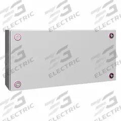RITTAL Enclosure: Light Gray, Steel, 7 in x 15 in x 5 in, NEMA 1/12/3R/4, Solid Cover (MPN 1504000). Key specifications — Color: Light Gray; Cover Style: Solid; Includes: Cover; NEMA Enclosure Rating: 1; Brand: RITTAL.