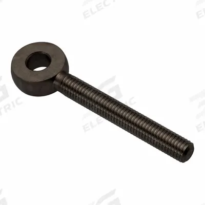 AMPG Fixed Rod End: Stainless Steel, Black Oxide, 2 in Hole Center-to-End Lg - Stainless Steel Male Threaded Fixed Rod Ends