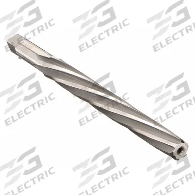 YANKEE Taper Pin Reamer: For #8 Pin, 0.375 in x 0.505 in Dia - Spiral-Flute Taper Pin Reamers