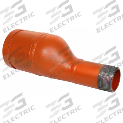 GRUVLOK Metal Pipe Straight: Eccentric Reducer, 3 in x 1 1/2 in, Ductile Iron - Grooved Pipe Fittings