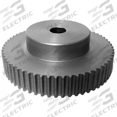 DAYTON Timing Pulley: Curvilinear, Fixed, For HTD Timing Belt Section, For 6 mm Belt Wd, 40 Teeth (MPN 40-3M06-6A3). Key specifications — Brand: DAYTON; Finish: Clear Anodized; For Belt Series: Powerhouse®.