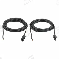 Solar Panel Cable, 10 AWG, 15 ft (MPN GS-MC4-15-CC). Key specifications — Connection Type: MC4; Brand: GRAPE SOLAR.