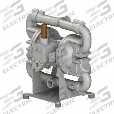 SANDPIPER Air Operated Double Diaphragm Pump: Stainless Steel Body, 1 in, NPT Connection - Stainless Steel Housing AODD Pumps