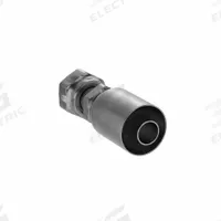 PARKER Hydraulic Crimp Fitting: Steel x Steel, Straight, -16 For Hose Dash Size, Female x Genderless (MPN 1JS77-16-16). Key specifications — Fitting Gender: Female x Genderless; Fitting Connection Type: ORS x Crimp; For Hose Dash Size: -16; Thread Size: 1-1/16"-12; Brand: PARKER.